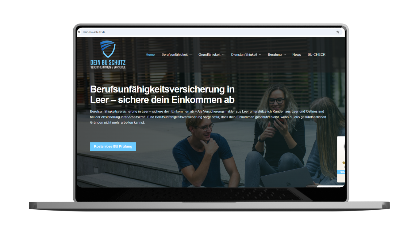BU Website Referenz
